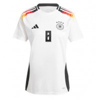 Camisa de Futebol Alemanha Toni Kroos #8 Equipamento Principal Europeu 2024 Manga Curta